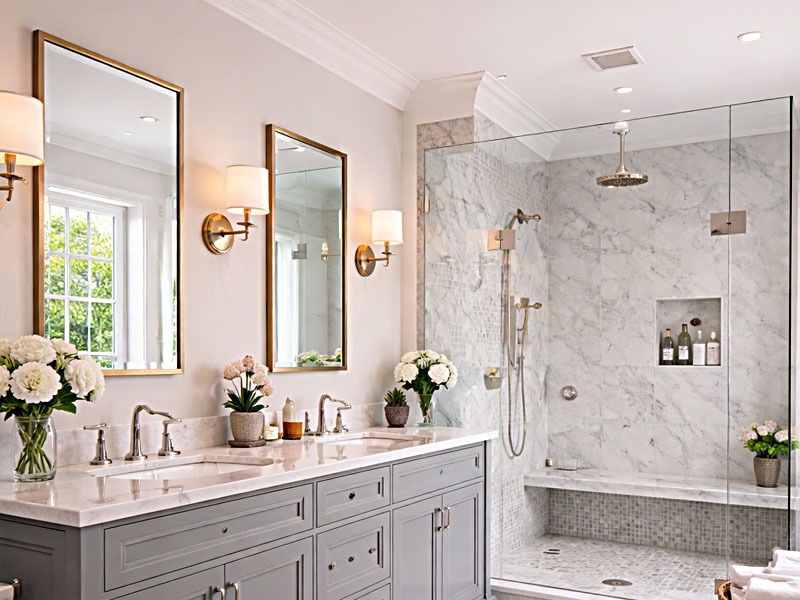 Bathroom remodeling, bathroom makeover